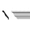Ekena Millwork WM48 - 3 3/8"H x 2 1/2"P x 4 1/4"F x 96"L Crown Moulding, PVC WM48X96SWPV - alternate 1